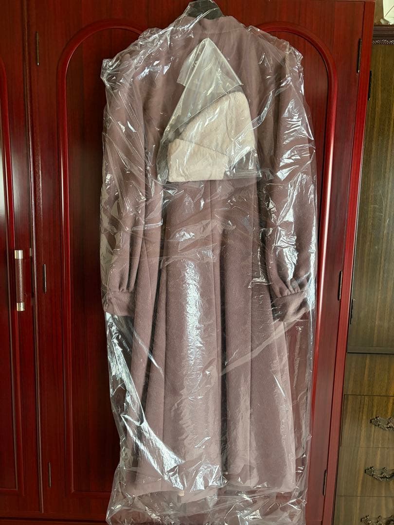 メゾンドフルールプチローブ　カノン　雪割草見るロングコート　Sサイズ　新品未使用