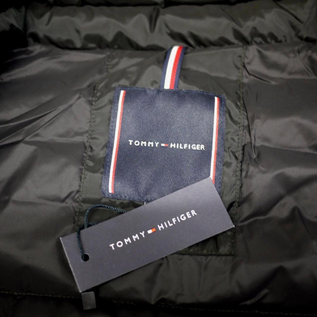 新品 トミーヒルフィガー THPROTECT 軽量 耐水 中綿ベスト XXL 黒