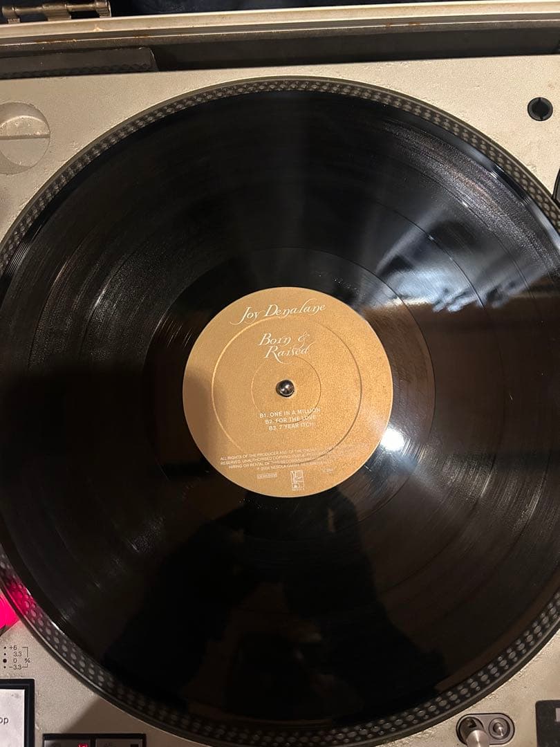 Joy Denalane Born & Raised 2LP レコード
