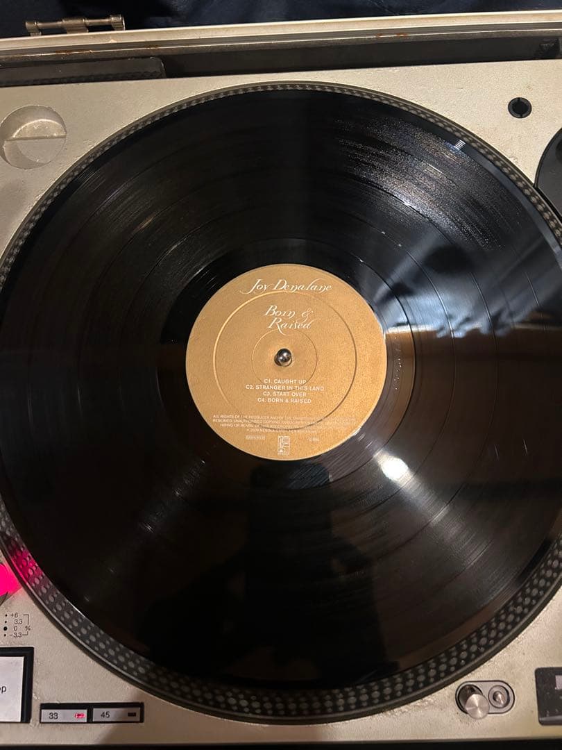 Joy Denalane Born & Raised 2LP レコード