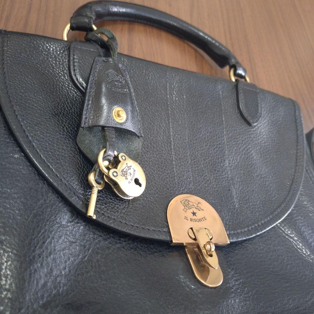 あ*☆様 イルビゾンテ　黒2WAYレザーバック