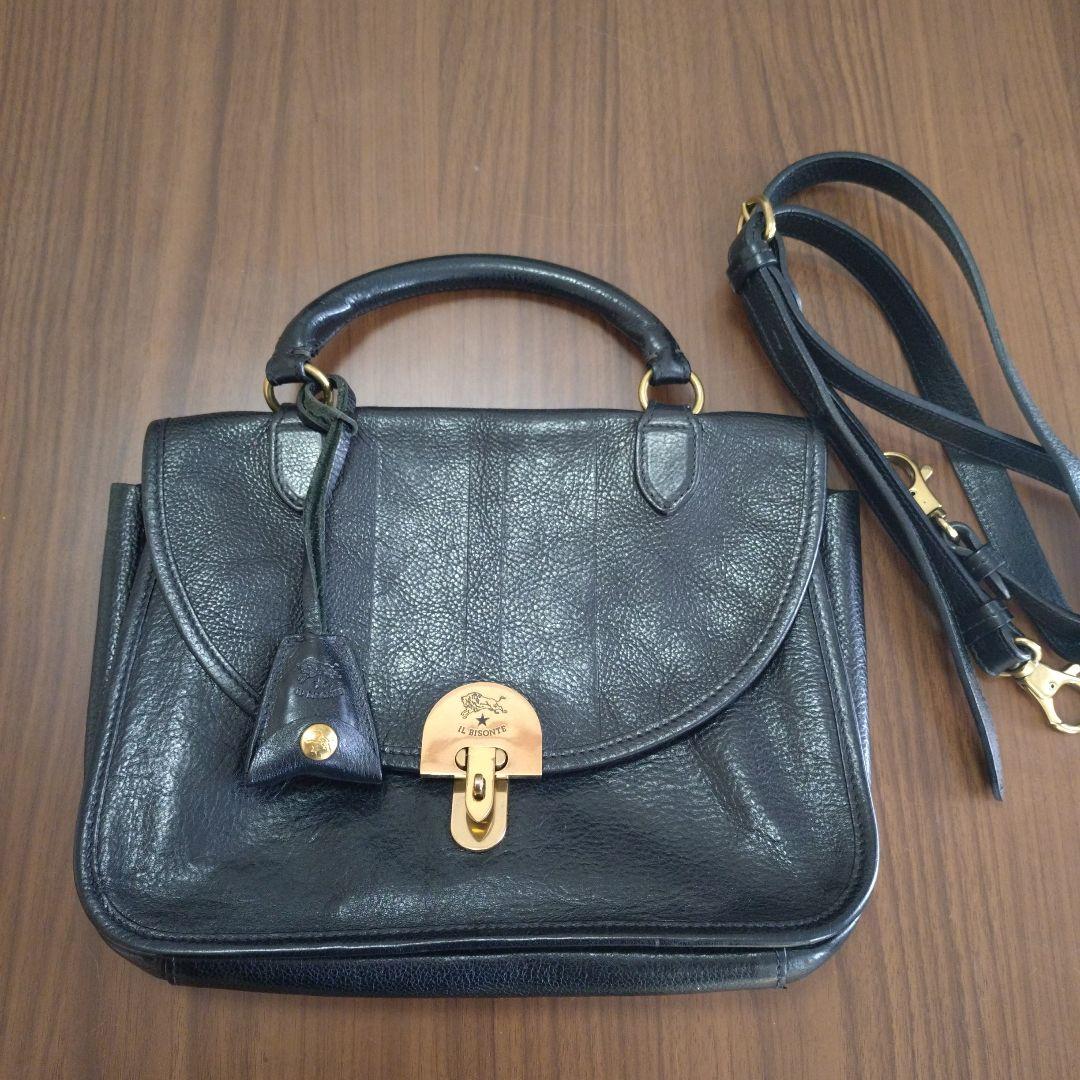 あ*☆様 イルビゾンテ　黒2WAYレザーバック