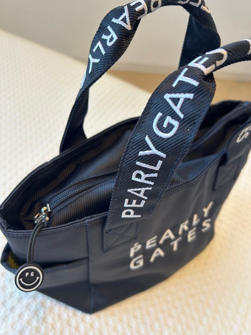 PEARLY GATES ネイビー トートバッグ
