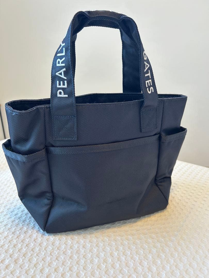 PEARLY GATES ネイビー トートバッグ