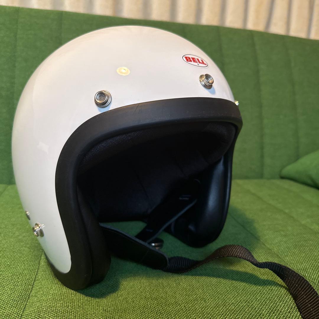 BELL 500-TXJジェットヘルメット ホワイトL