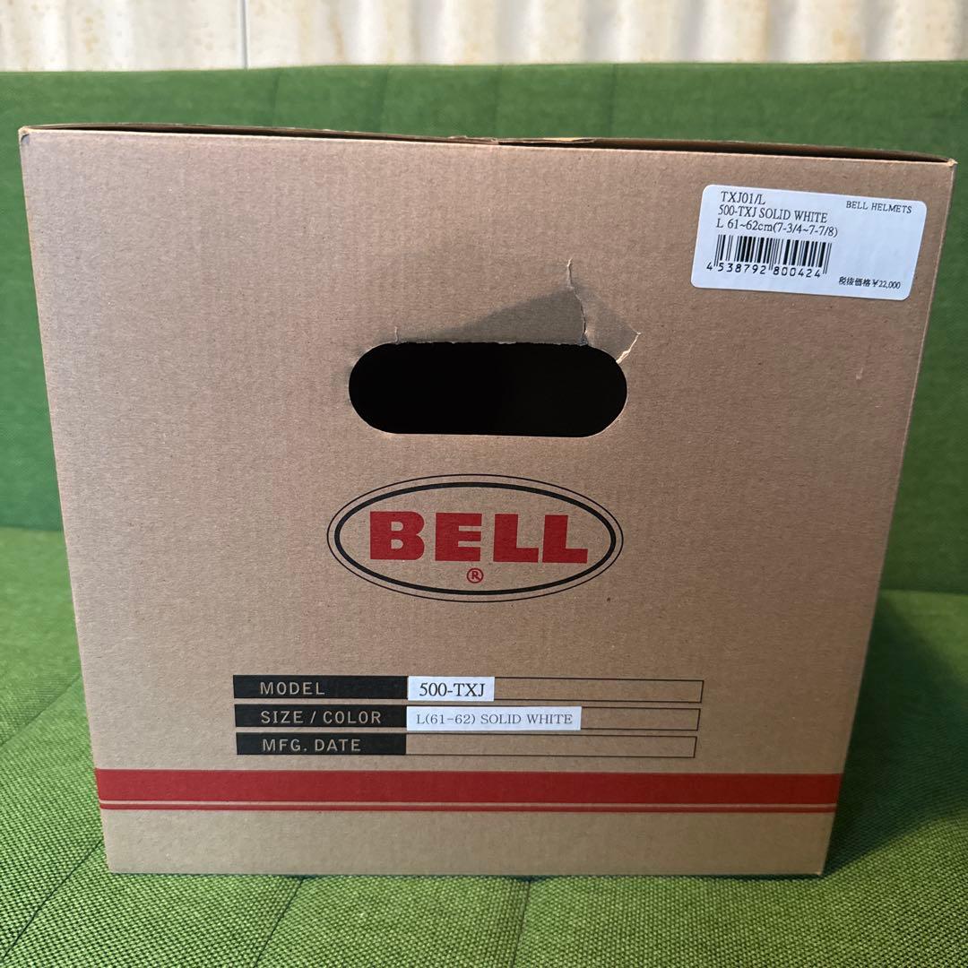BELL 500-TXJジェットヘルメット ホワイトL