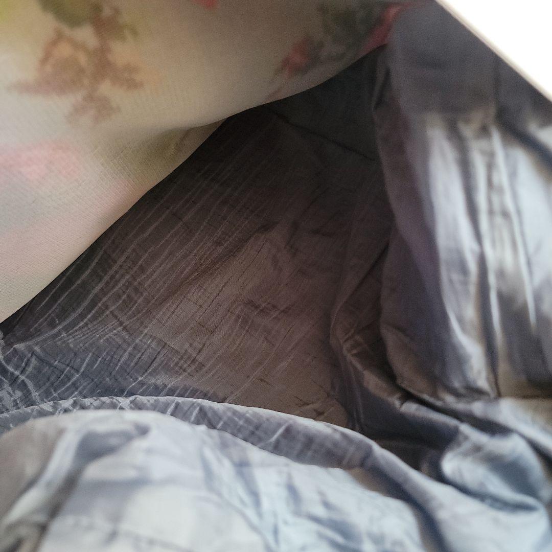 フェイラー　ローズ柄ジェルクッション厚型　座布団　40cm角