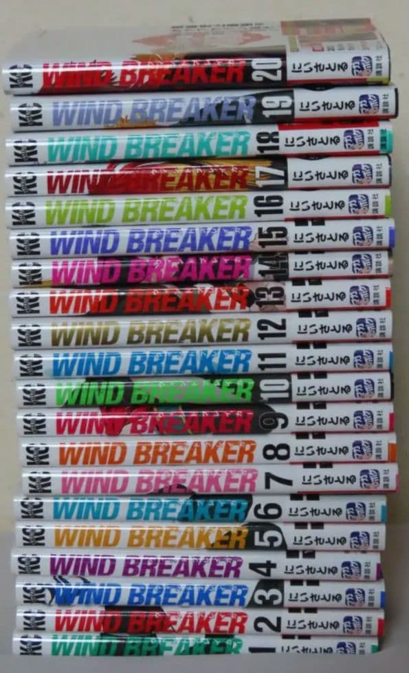 A【中古品】漫画 Wind Breaker, Band 1～20巻*ボイスカード