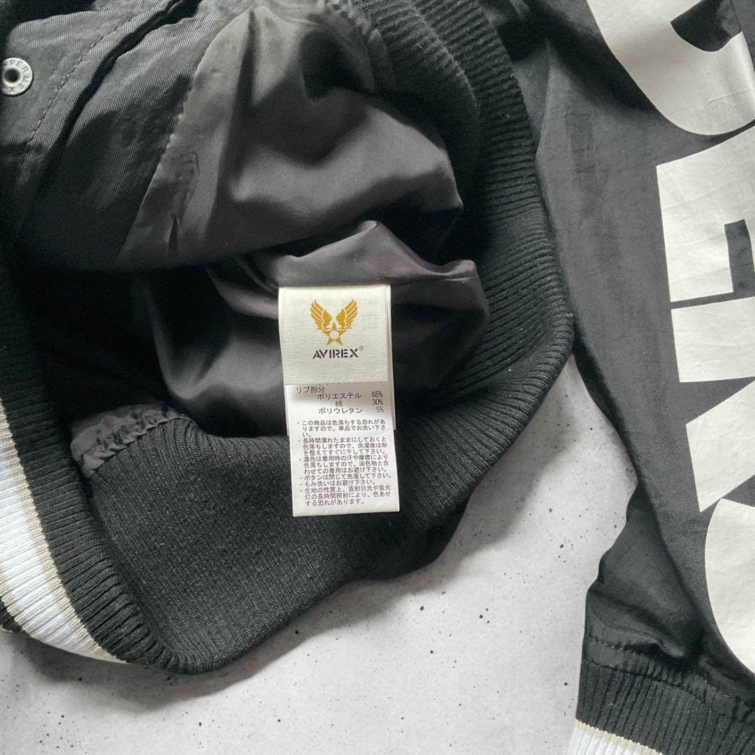 AVIREX RAYDERS スタジャン 　ボンバージャケット　Ｍサイズ