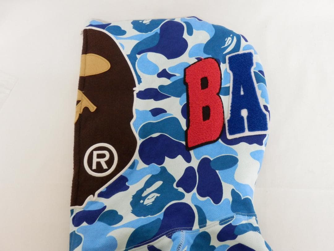 トップス M1595 ABC CAMO 2nd APE FULL ZIP HOODIE