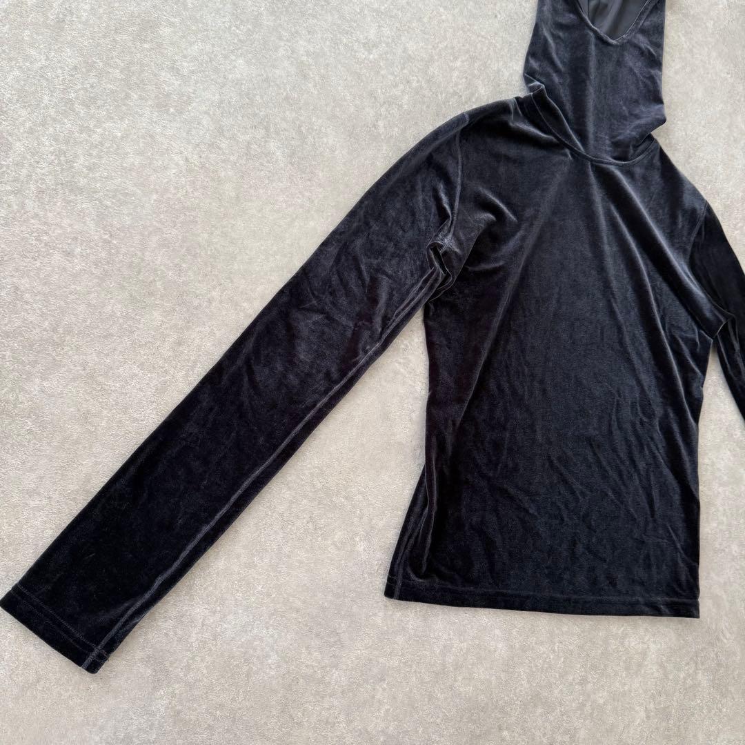 未使用【定価2.4万】SIMONE WILD シモーネワイルド ベロアカットソー