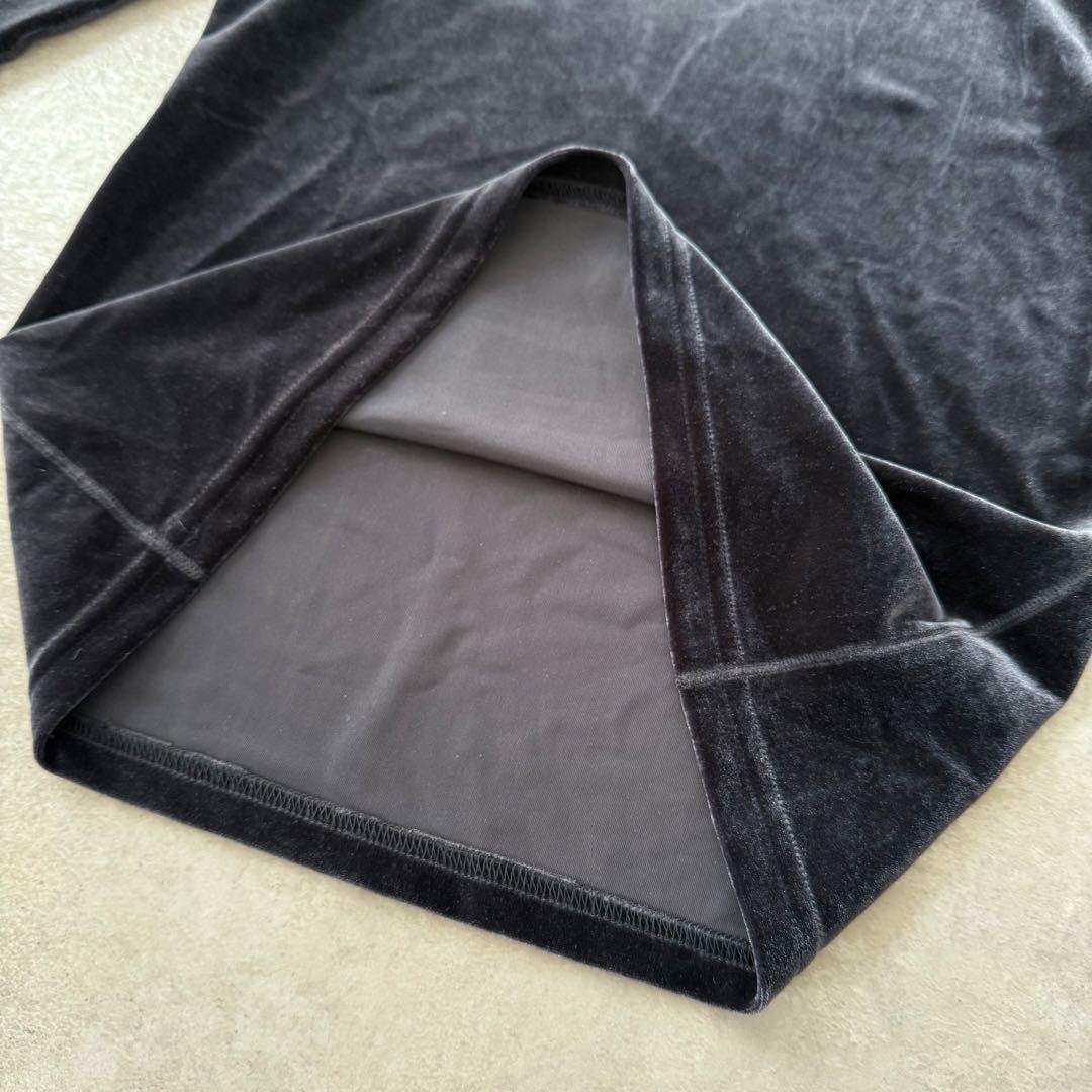 未使用【定価2.4万】SIMONE WILD シモーネワイルド ベロアカットソー