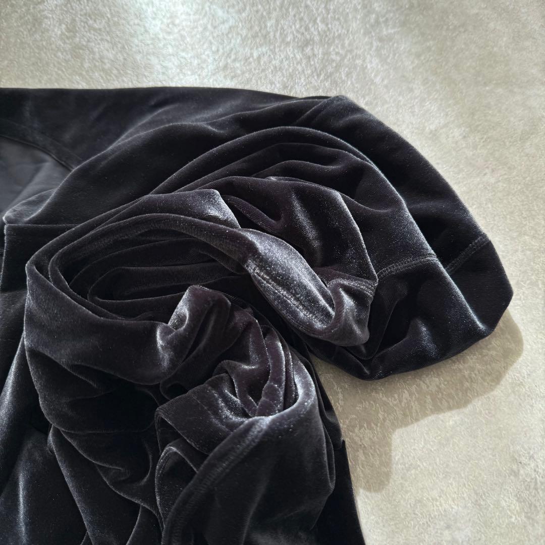 未使用【定価2.4万】SIMONE WILD シモーネワイルド ベロアカットソー