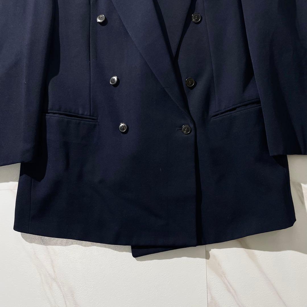 入手困難✨ ヨウジヤマモト スーツ セットアップ ダブルブレスト ネイビー