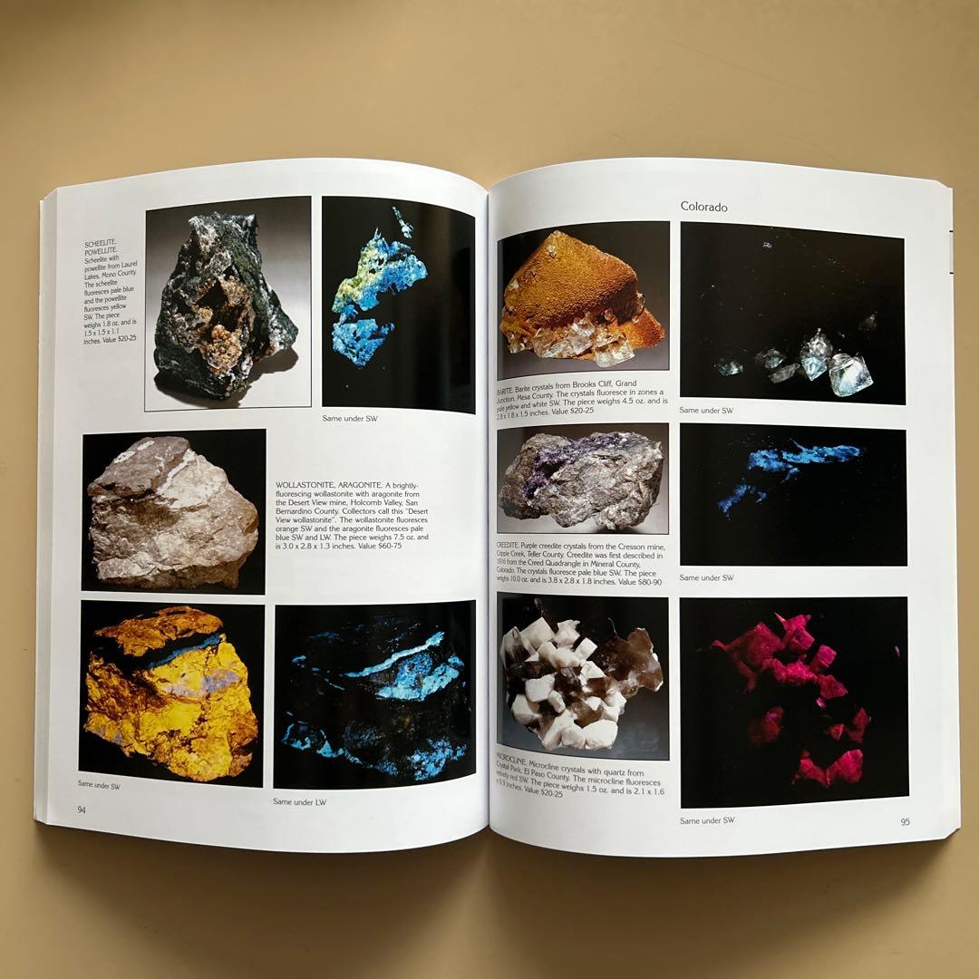 洋書 Fluorescent Minerals/Stuart L. Schneider