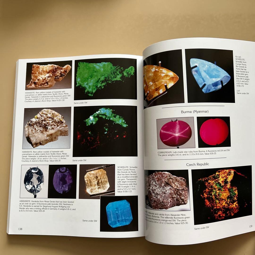 洋書 Fluorescent Minerals/Stuart L. Schneider
