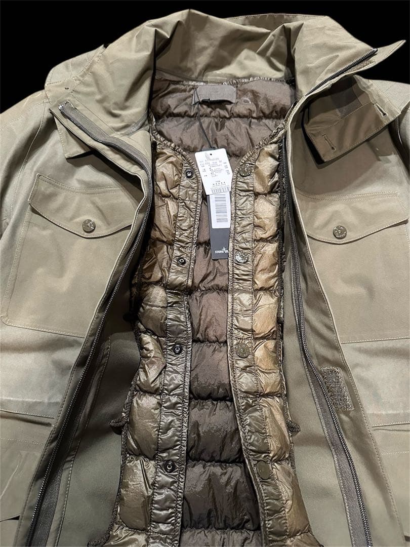 ア*ム様 ストーンアイランドゴースト　ミリタリージャケット　ダウン　ファティーグ