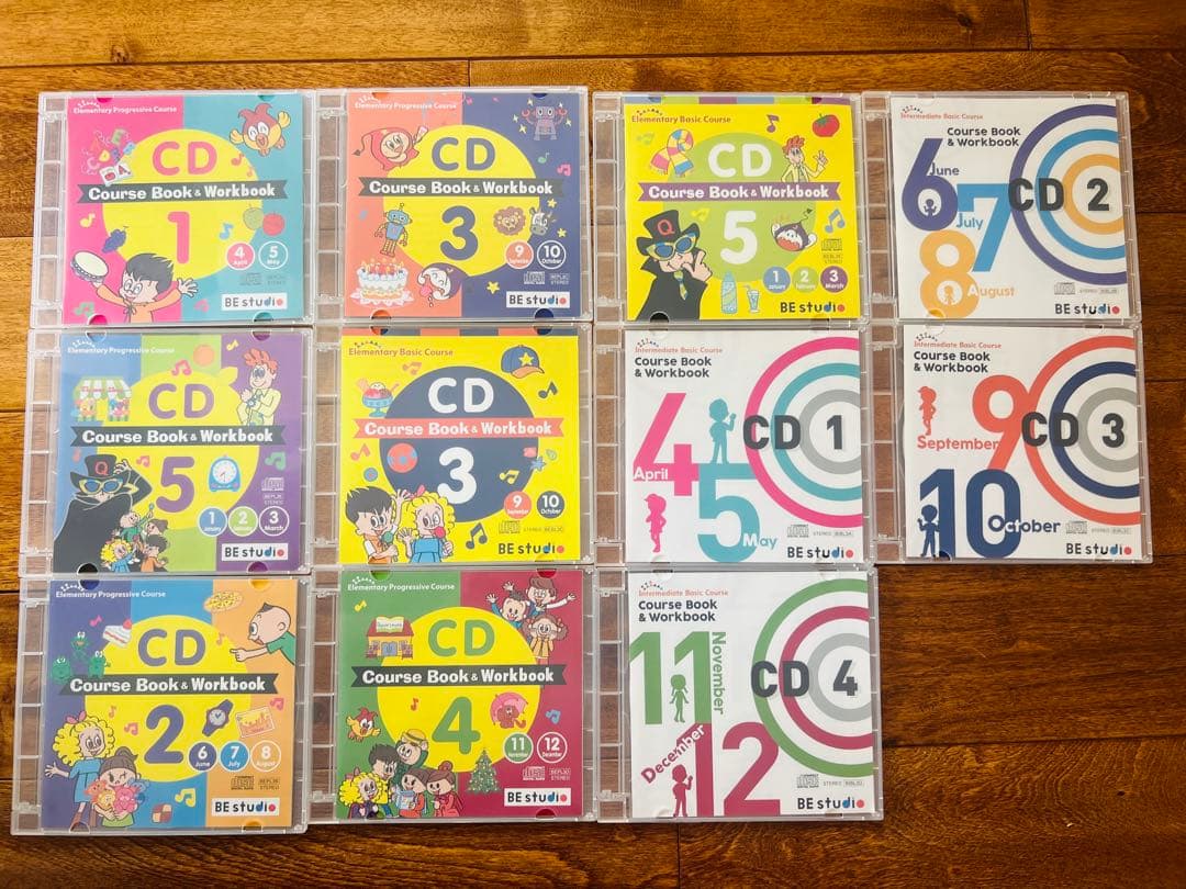 BE studio 英語学習 CD セット 11枚