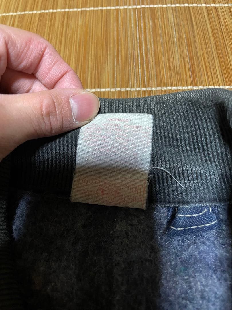 【希少星タグ80s〜90s】Carhartt ミシガンチョアコート　デニム