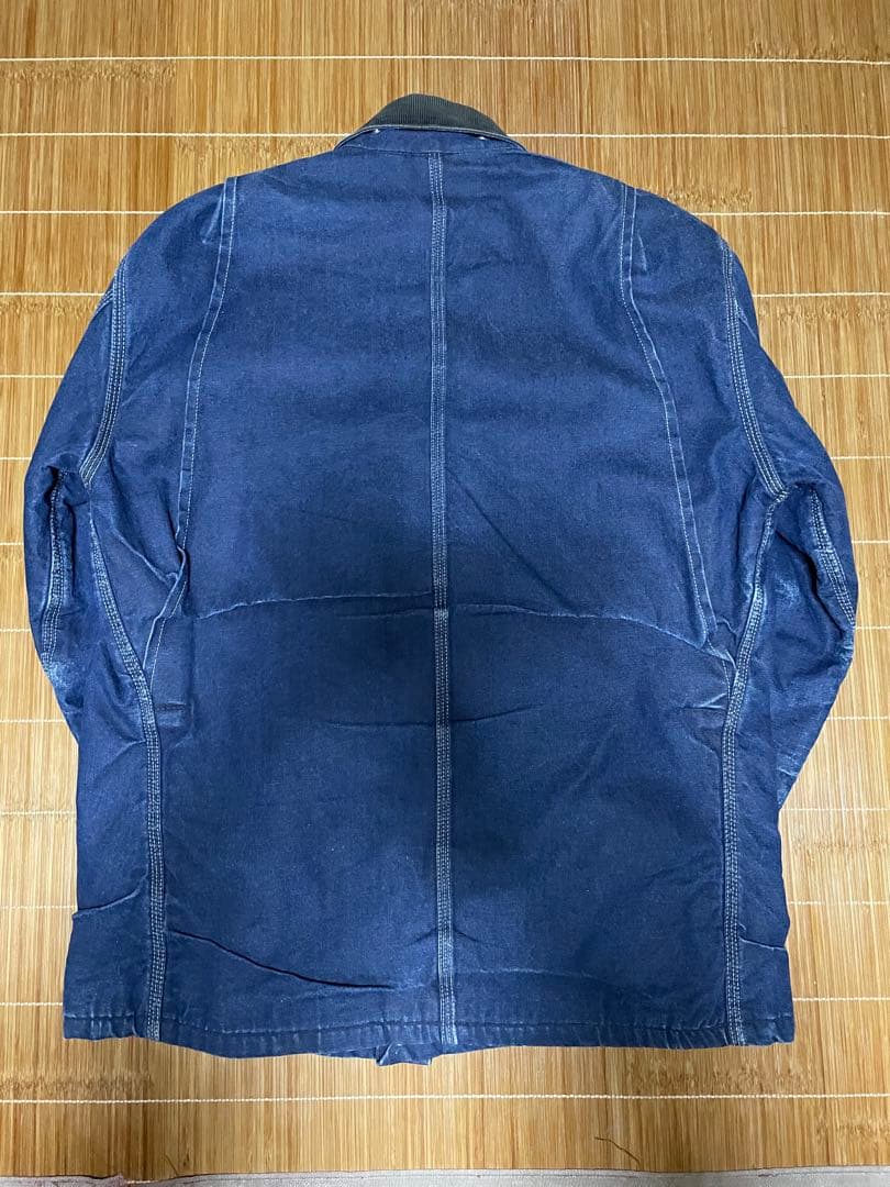 【希少星タグ80s〜90s】Carhartt ミシガンチョアコート　デニム