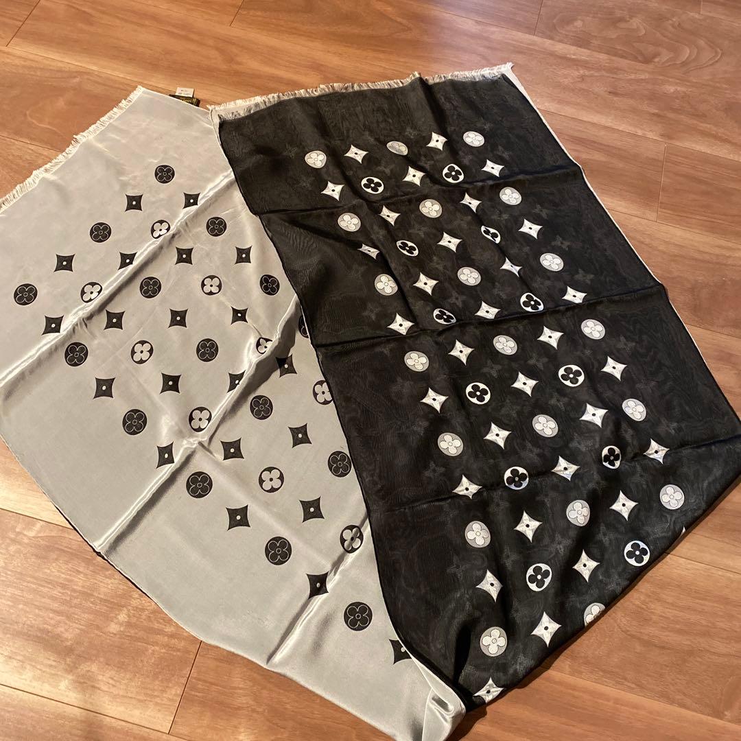 ヴィトン　本物　希少　ストール