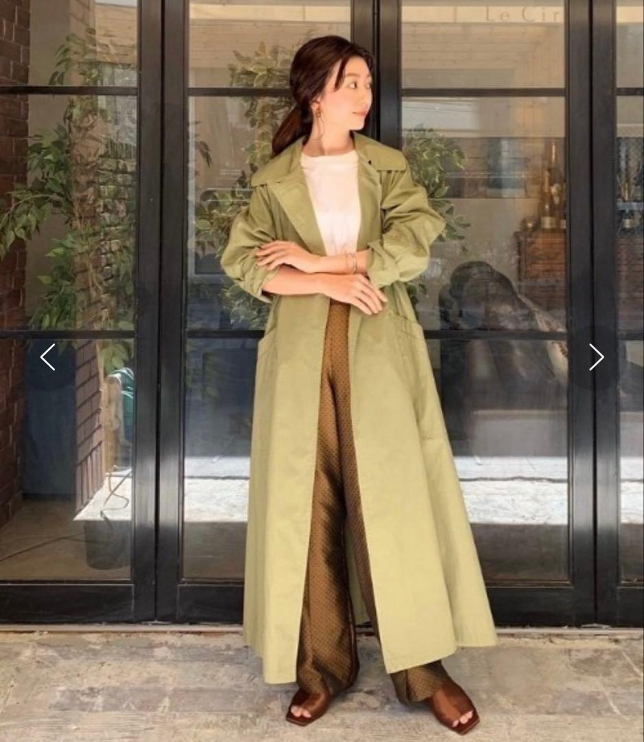 新品未使用 todayful タックオーバートレンチコート