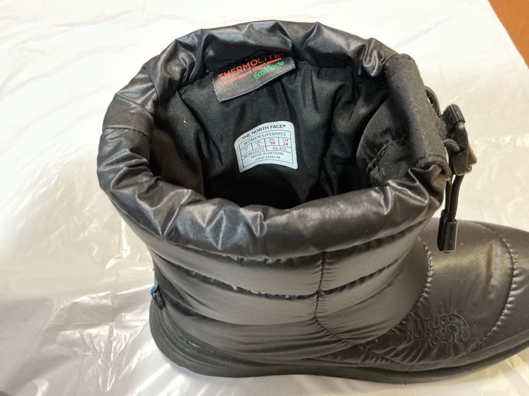 THE NORTH FACE WOMEN 防水 ブラック スノーブーツ