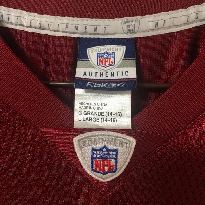 その他 NFL REDSKINS MOSS 89 Reebok