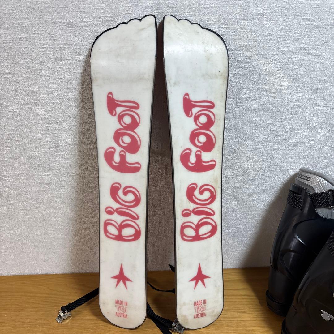 メンズショートスキーセット　ファンスキー　　KASTLE 26-26.5cm