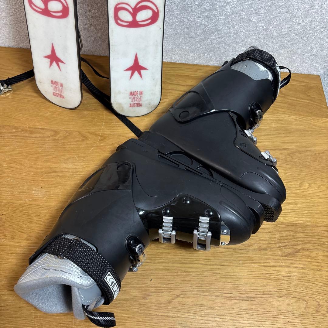 メンズショートスキーセット　ファンスキー　　KASTLE 26-26.5cm