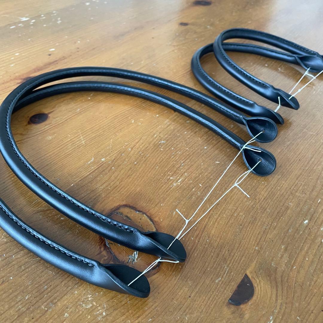 ナンタケットバスケット用 のハンドル （持ち手）ハンドメイド 2セット