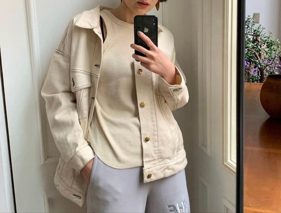 新品タグ付♡Bed&Breakfast♡Vanillaデニムジャケット♡