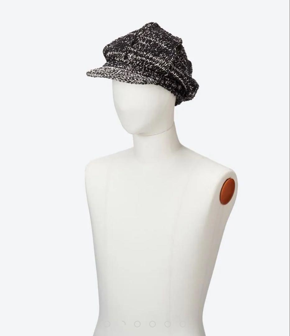 【kijina takayuki】25AW 新品 帽子BLACK×WHITE