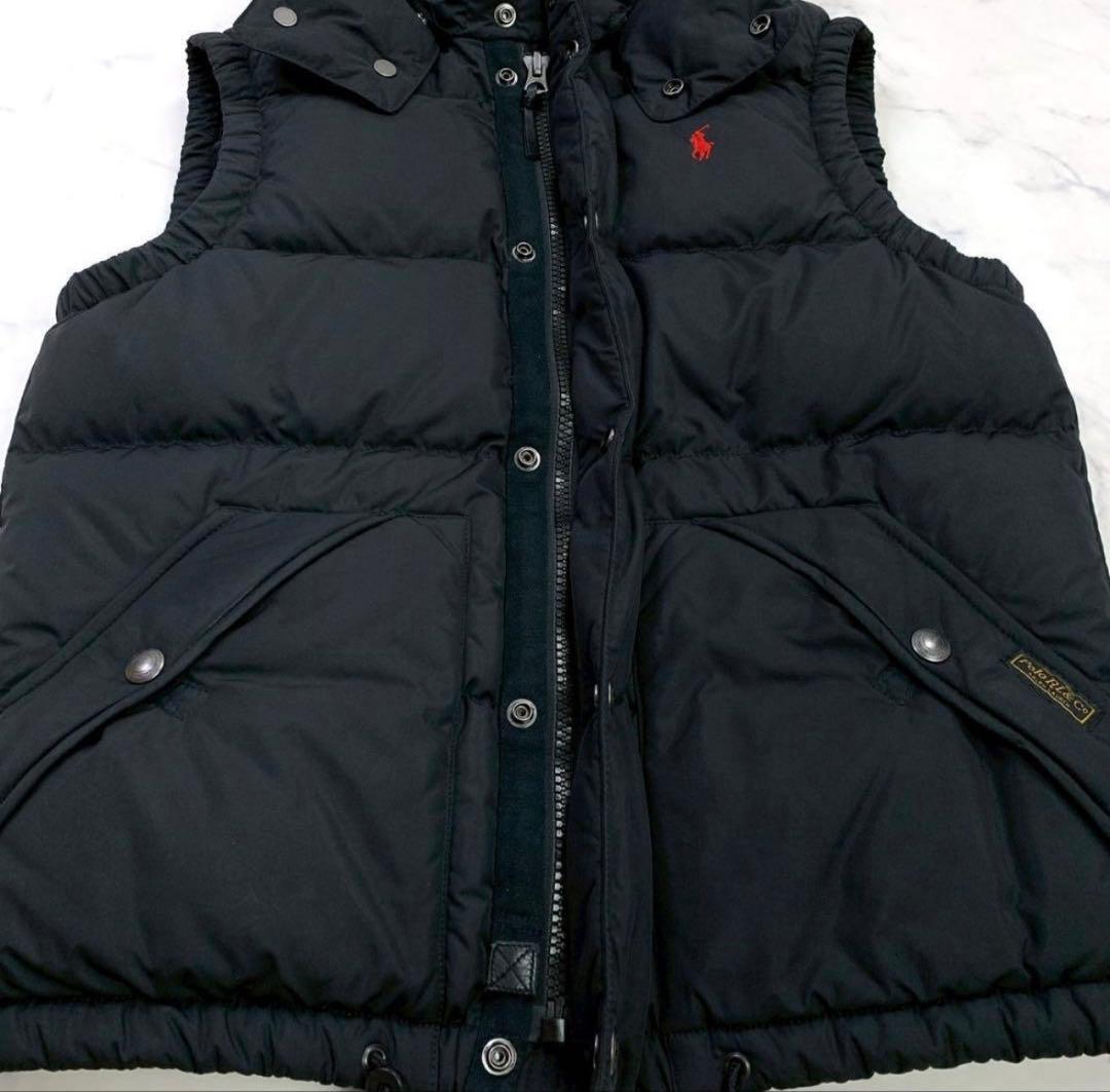 週末限定値下中⭐︎超美品⭐︎正規品⭐︎黒⭐︎ポロラルフローレン ダウン ベスト メンズS