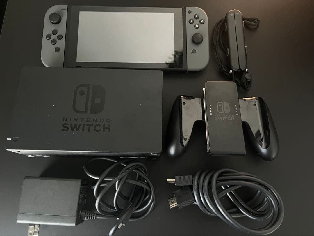 Nintendo Switch ニンテンドースイッチ本体　グレー　箱無し