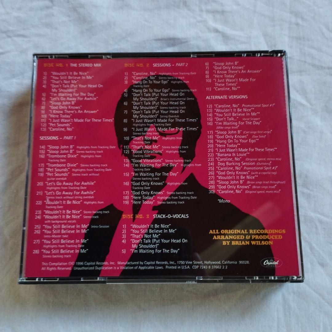 ビーチボーイズ　ペット・サウンズ　セッション　CD　4枚組　送料込み