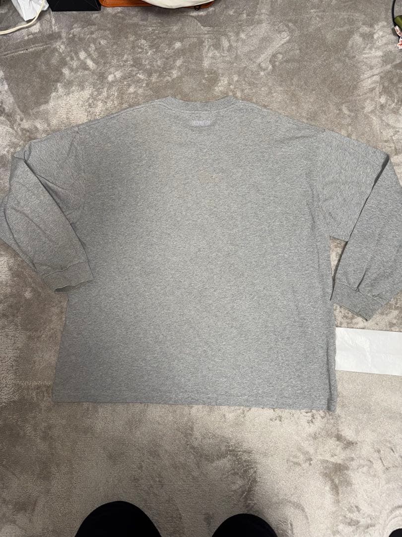 【VETEMENTS】長袖Tシャツ　XL