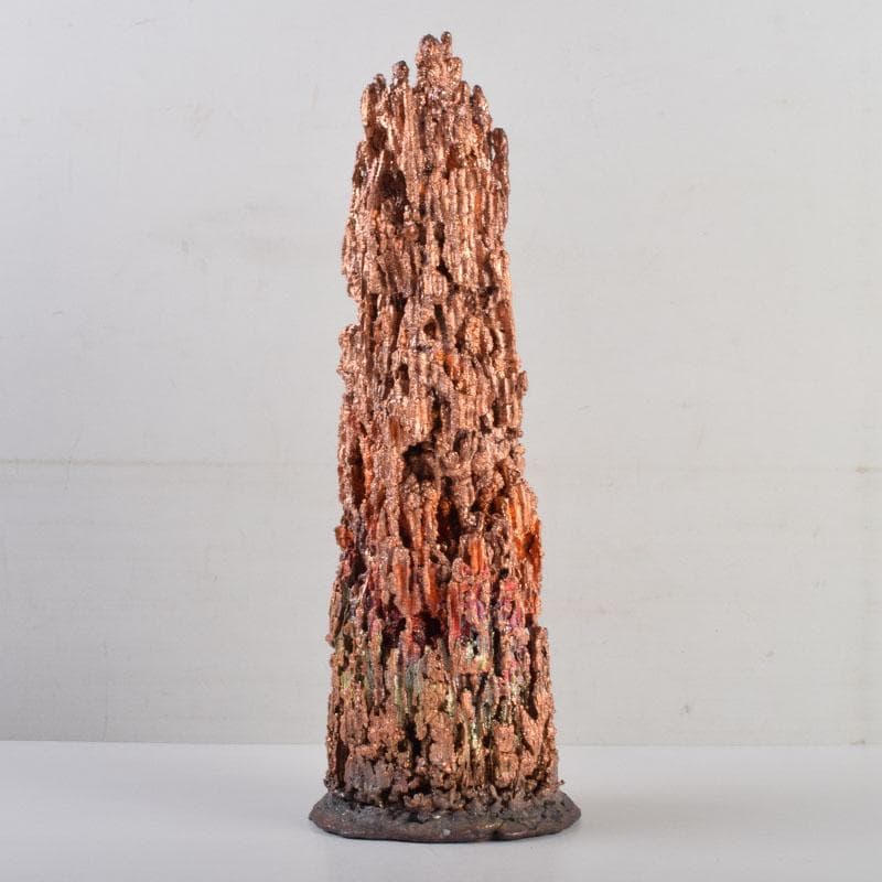 銅滴　含金銀銅製　住友金属鉱山株式会社謹製　重さ約5.9㎏　立札付　C8885A