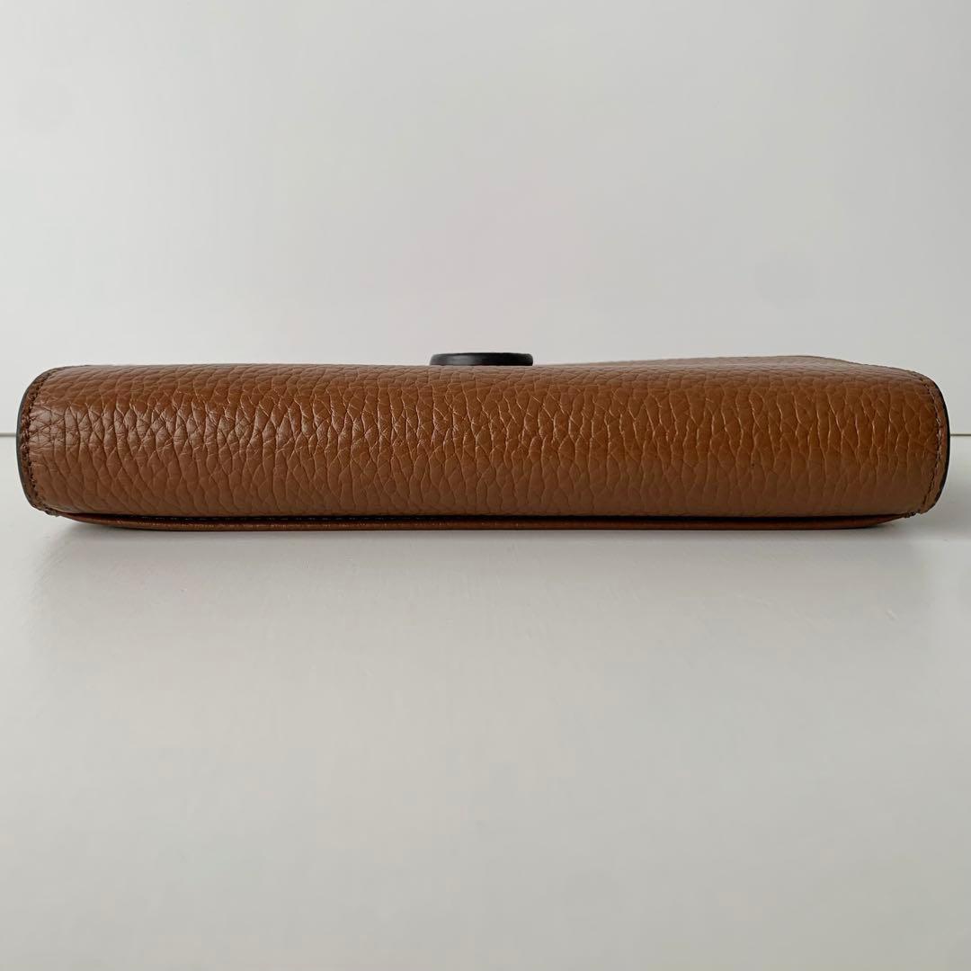 【FURLA】フルラ　ダフネ　長財布　ロングウォレット　ブラウン　ほぼ新品