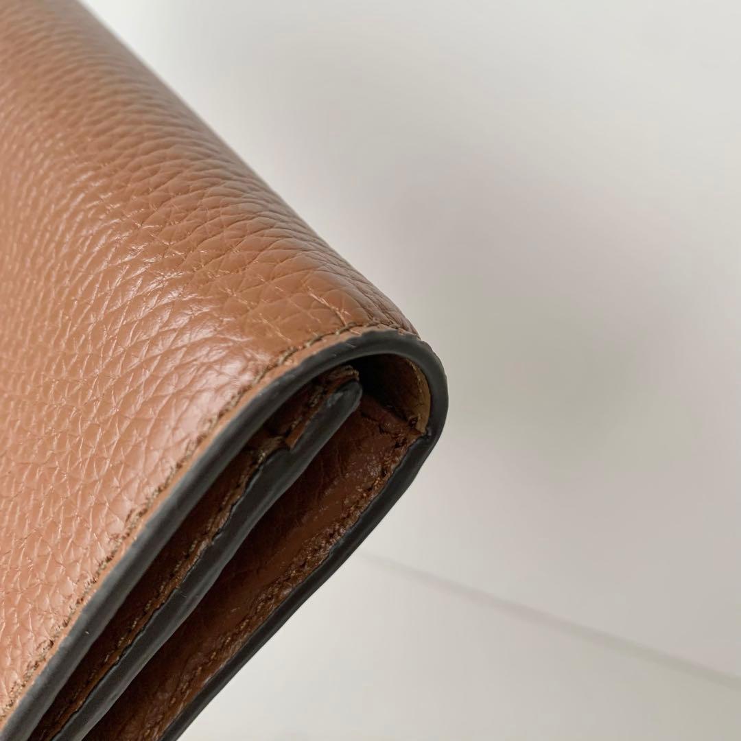 【FURLA】フルラ　ダフネ　長財布　ロングウォレット　ブラウン　ほぼ新品