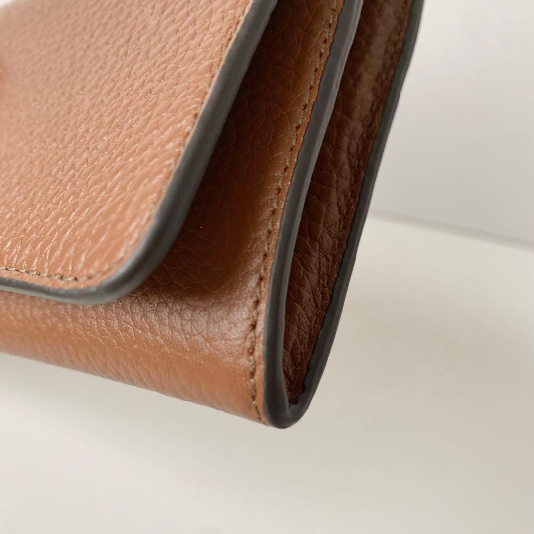 【FURLA】フルラ　ダフネ　長財布　ロングウォレット　ブラウン　ほぼ新品