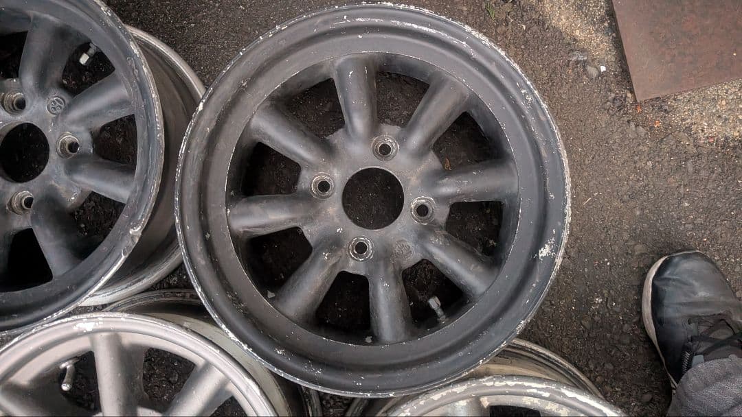 ワタナベ　エイトスポーク　14インチホイール