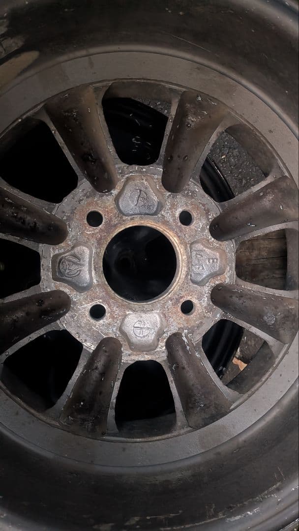 ワタナベ　エイトスポーク　14インチホイール