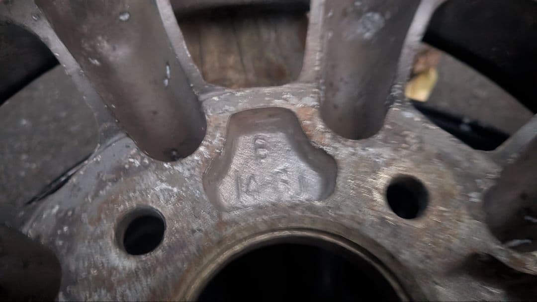 ワタナベ　エイトスポーク　14インチホイール