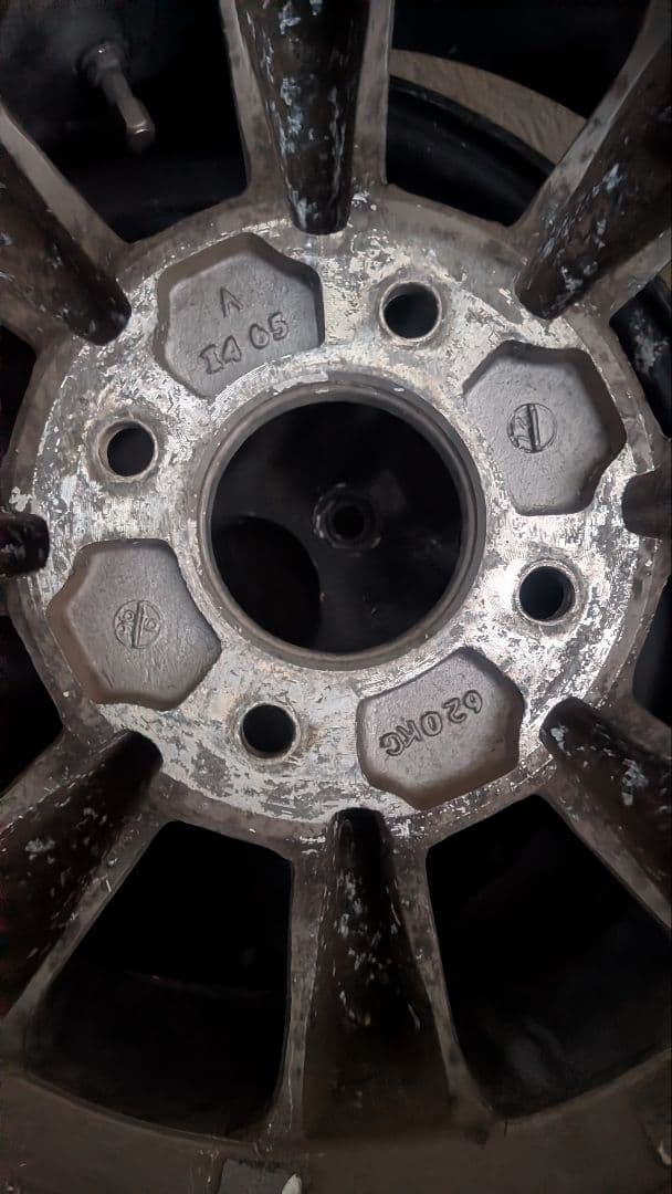 ワタナベ　エイトスポーク　14インチホイール