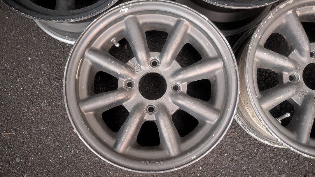 ワタナベ　エイトスポーク　14インチホイール