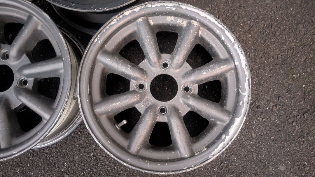 ワタナベ　エイトスポーク　14インチホイール