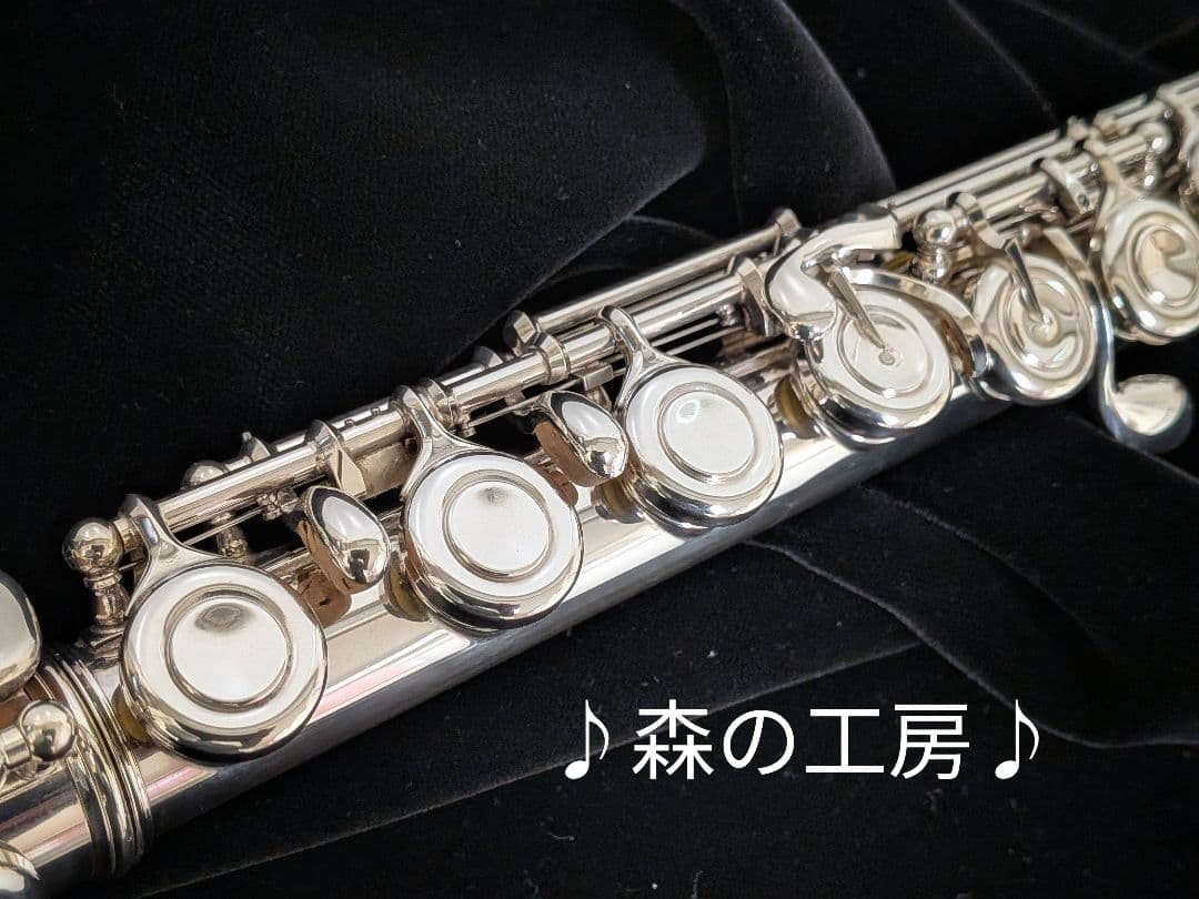 中古フルート専門店‼️部活応援‼️リップ銀製 ヤマハフルートYFL351 Eメカ