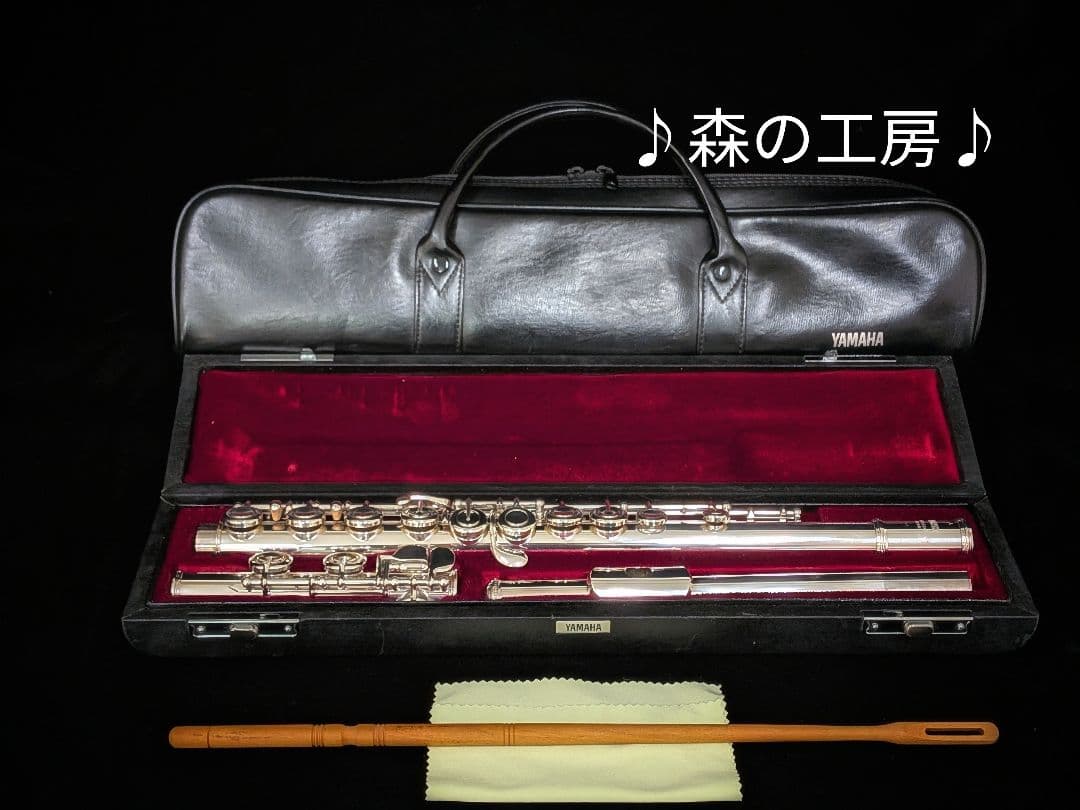 中古フルート専門店‼️部活応援‼️リップ銀製 ヤマハフルートYFL351 Eメカ