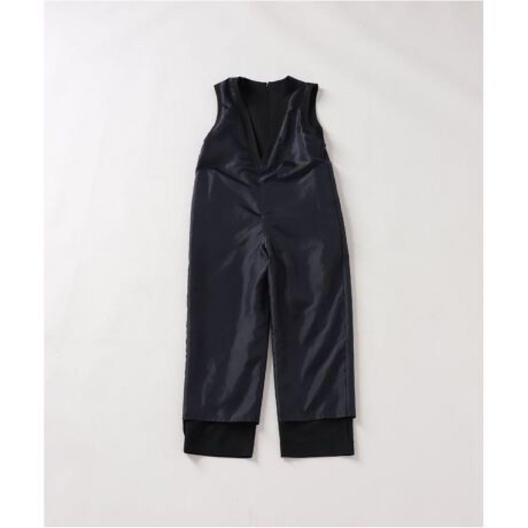 SLOBE IENA トリアセ混オールインワン ブラック 38 タグ付